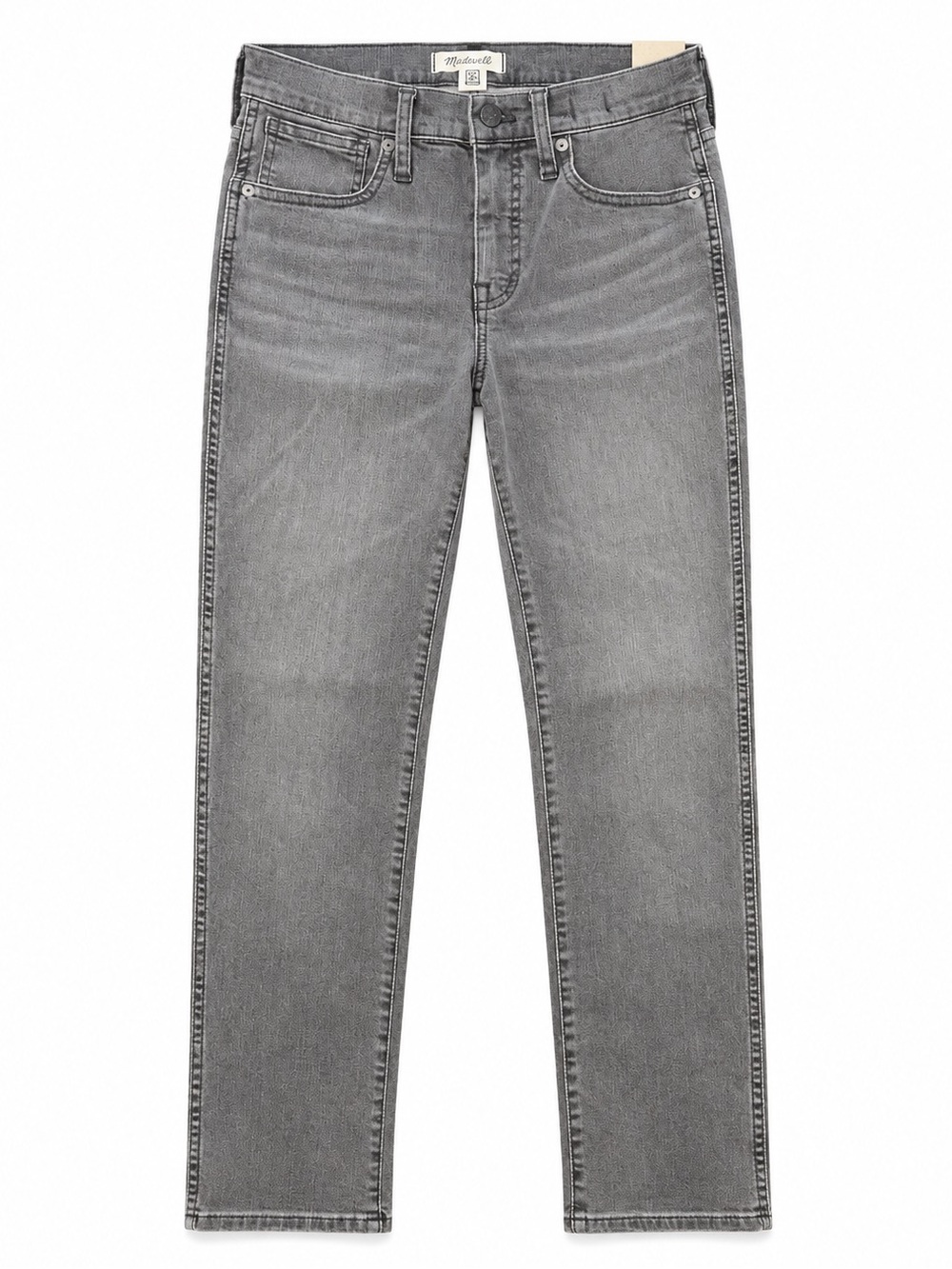 Madewell NWT Mid-Rise Stovepipe Jeans in Bridley Wash Item ND254 size 26 regular